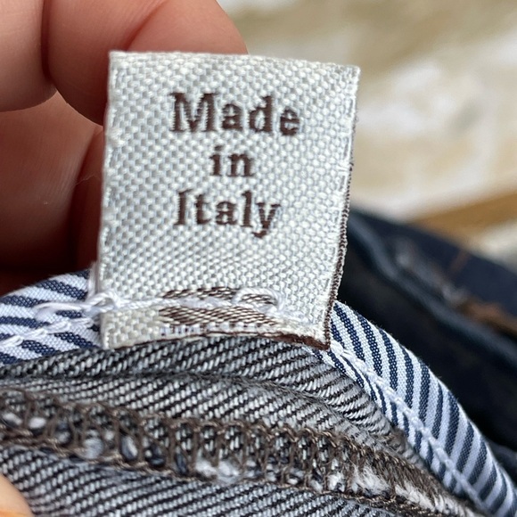 Brunello Cucinelli Size 6. Dark Wash Skinny Fit Jeans - Picture 12 of 14